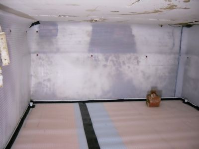 Cavity Drain System, Upton Lovell, Wiltshire