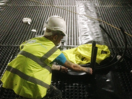 Commercial Basement Waterproofing Hilton Bankside