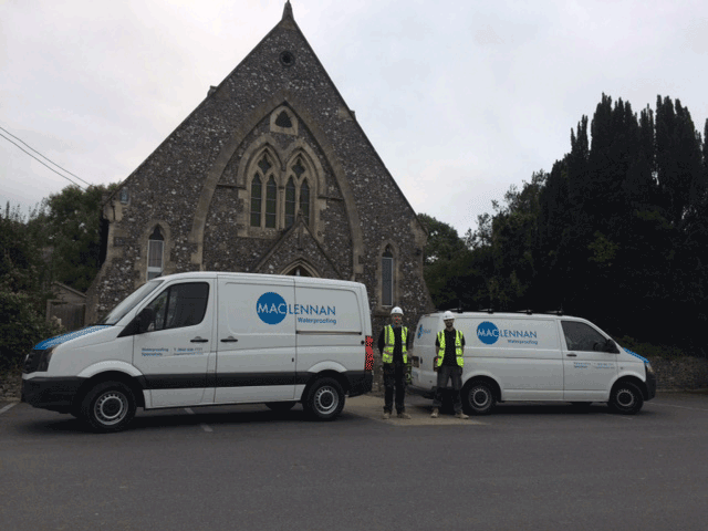Damp Proofing United Reform Church