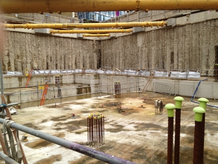 Cavity Drain/Polyurea Bank Side 2