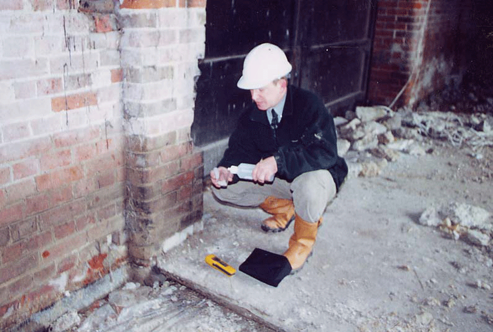 Ian MacLennan Surveying Damp Ingress