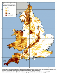 Uk Radon Gas Map