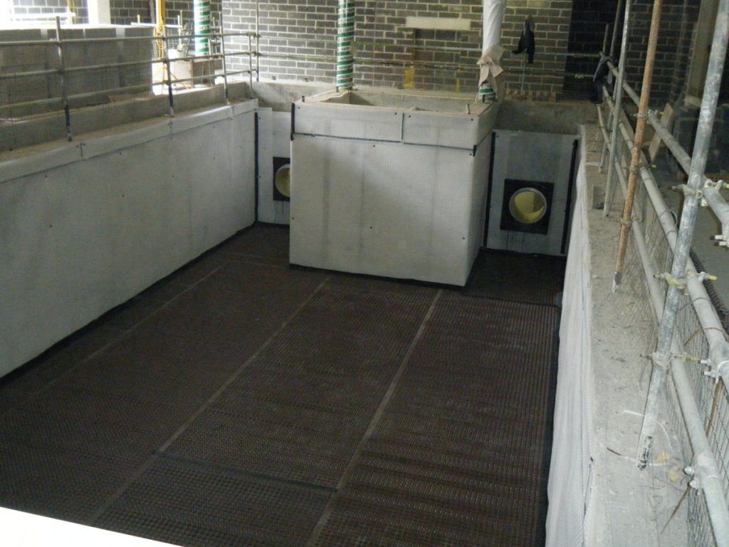 basement pool construction