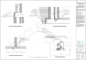 Head of retaining wall