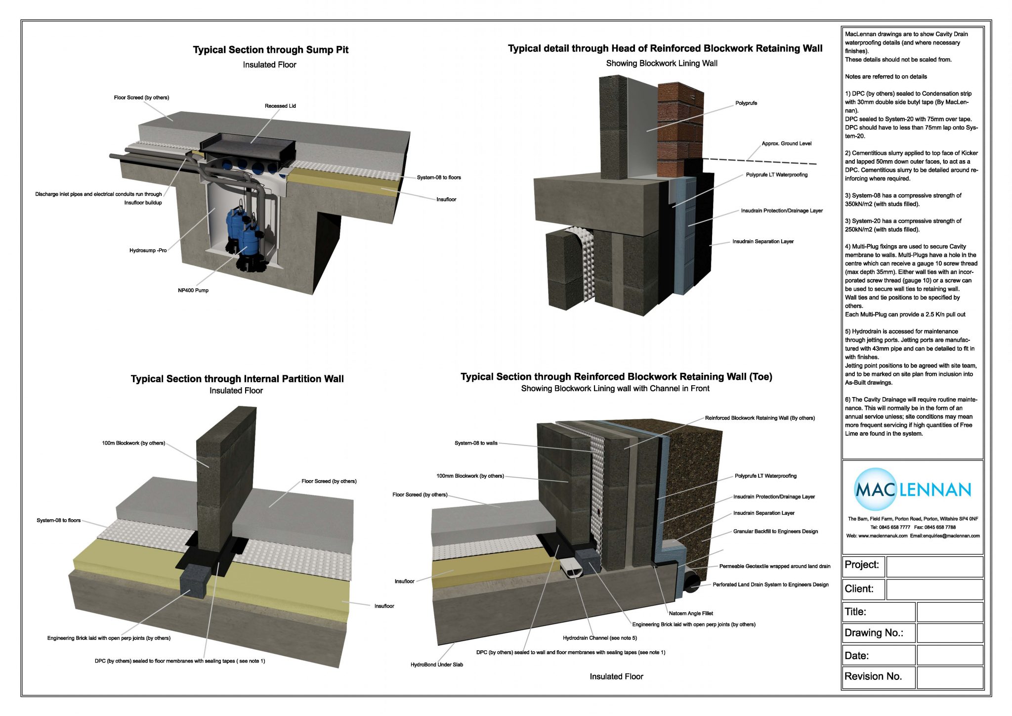 Concrete Block Technical Downloads | MacLennan