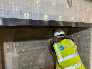 Cavity membrane waterproofing, Swindon