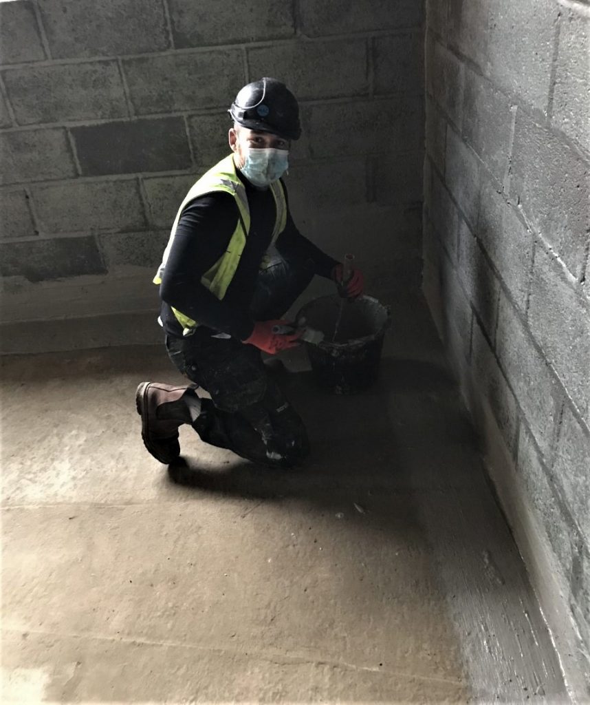 maclennan technician at work during lockdown