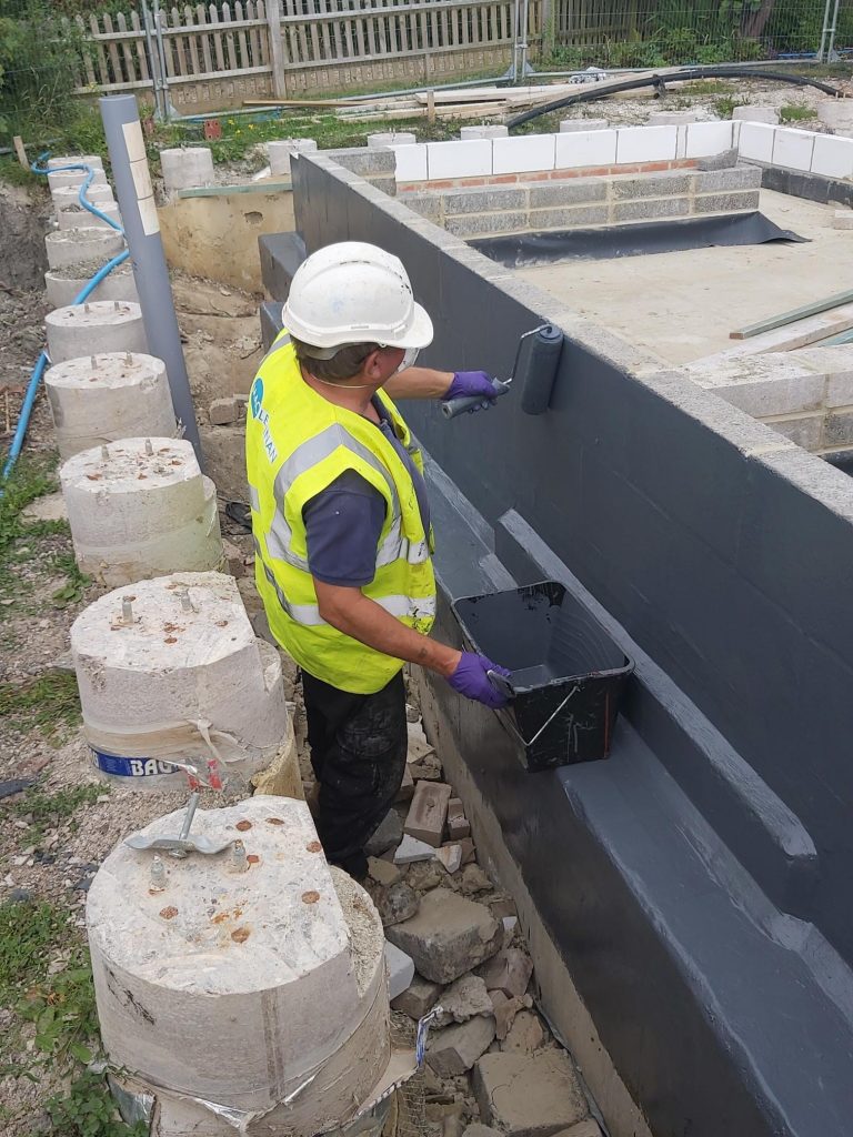 Basement waterproofing Oxfordshire