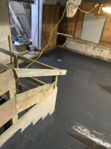 Waterproofing deck