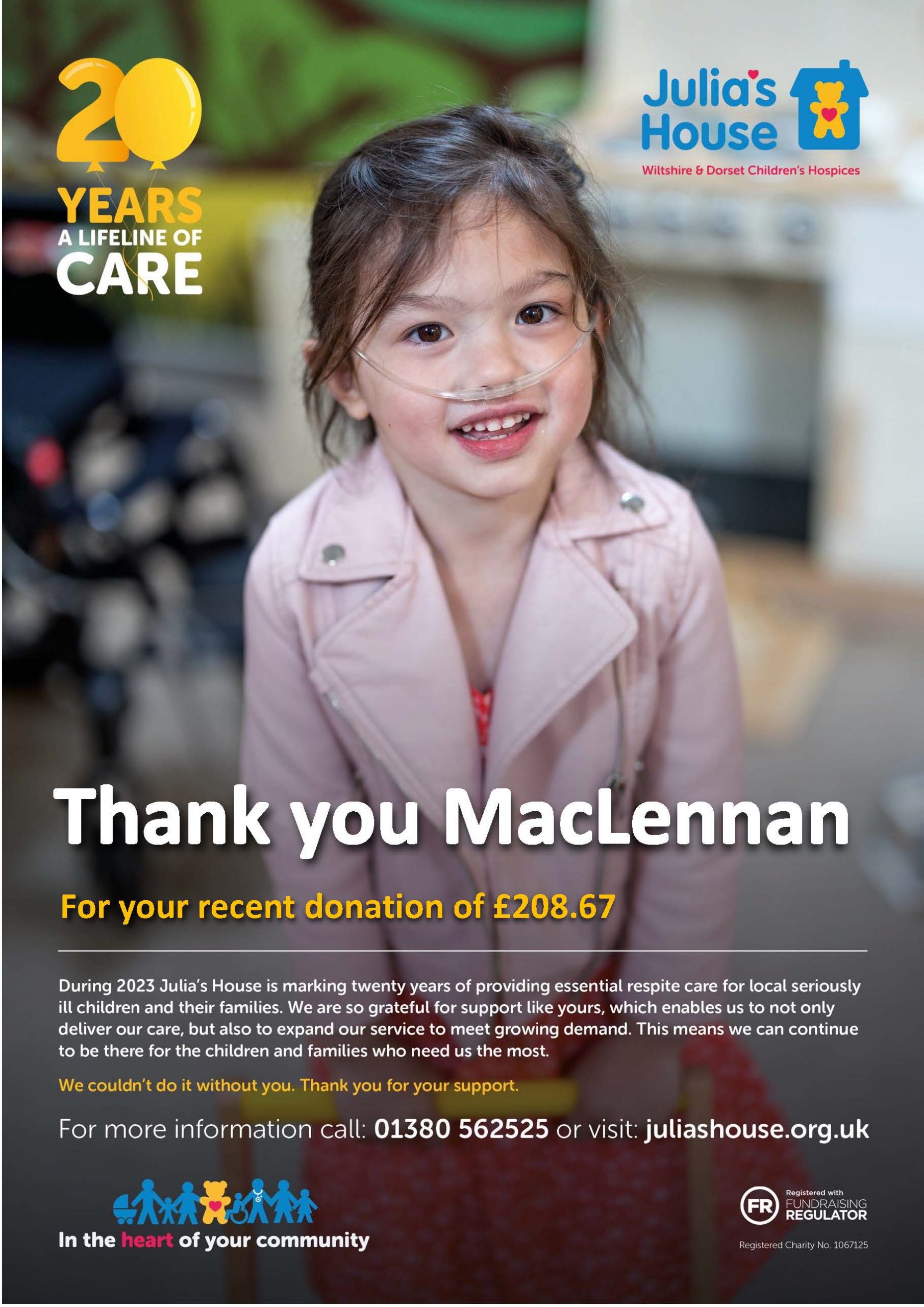MacLennan raise money for charity