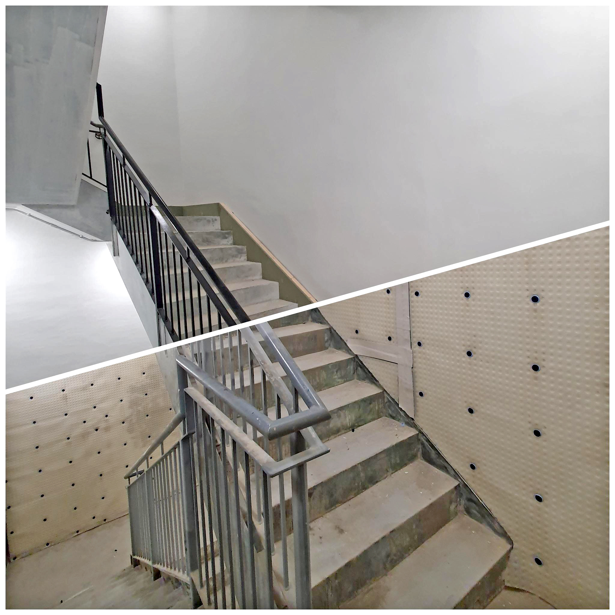 May Newlsetter - Lots Road Stairs before & after May Newlsetter - Lots Road Stairs before & after